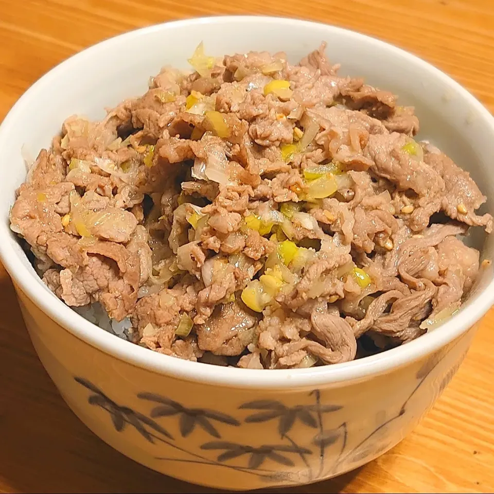 ねぎ塩タレを作ってねぎ塩ラムᏊ✪ꈊ✪Ꮚ丼|ｌａｖｅｎｄｅｒｆ❜mさん