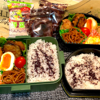 パパ＆JKお弁当♪