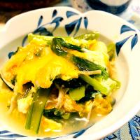 簡単旨〜白だし使ってたまごとじ💛