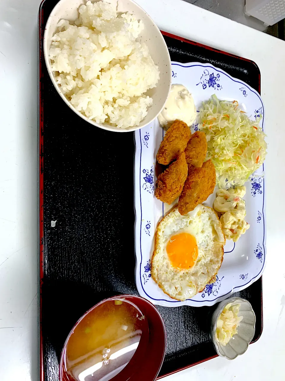 カキフライ定食|龍樹さん