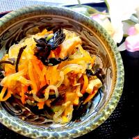 白滝とキクラゲの中華風甘酢和え