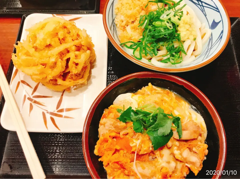 丸亀製麺　うどん&親子丼|コージ💫さん