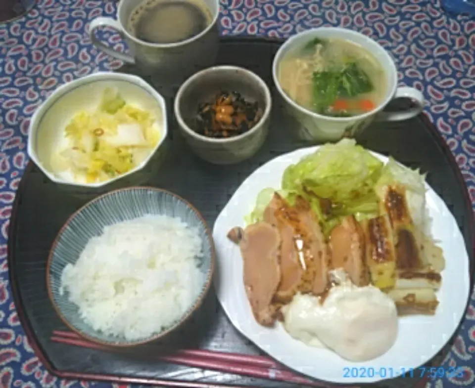 Snapdishの料理写真:よねばーばの朝ごはん|yoneばーばさん