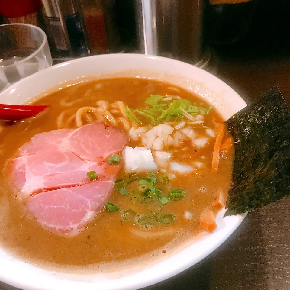 夏海　豚骨煮干ラーメン|ぱちねぇさん