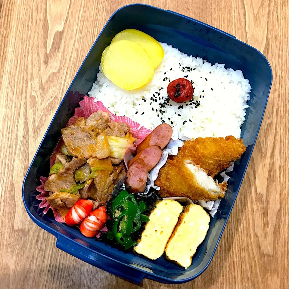 豚キムチで旦那弁当🍱|ちぃさん