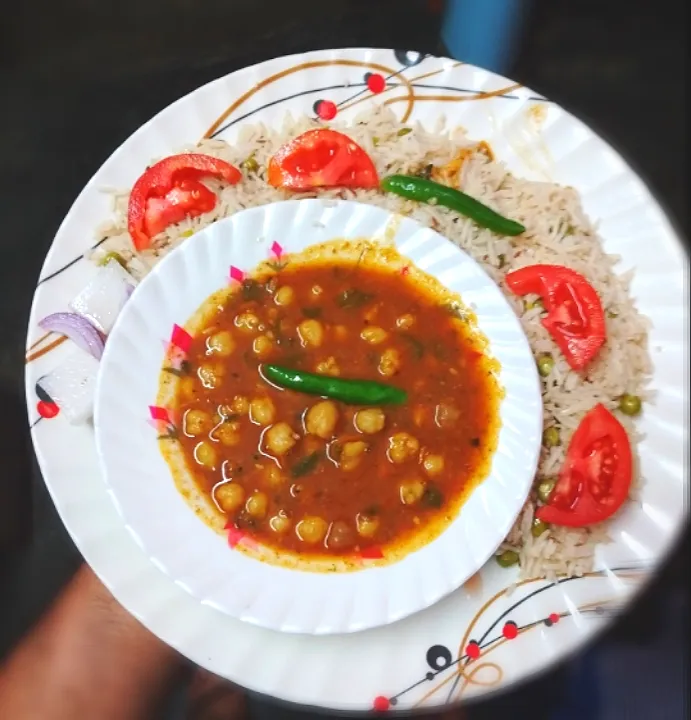 Channa masala with rice|Rajat Sahniさん