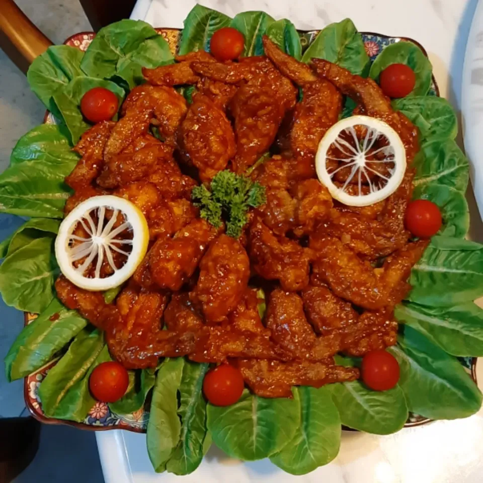 🥰  Spicy Tomato Chicken wing|ģřãçîöůşさん