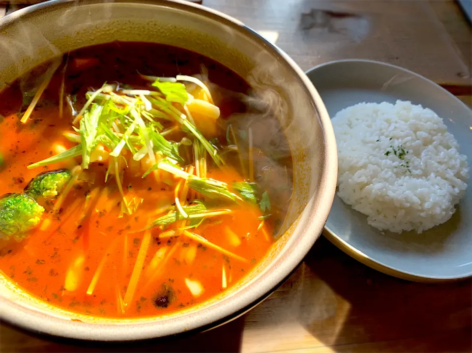 鳥軟骨とチーズのスープカレー|あやさん