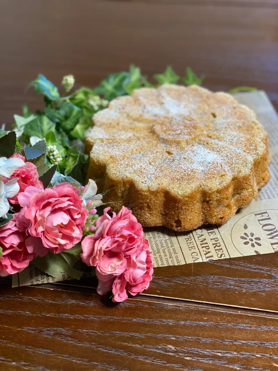 マダム とんちんさんの料理 紅茶とりんごのケーキ|TOMOさん