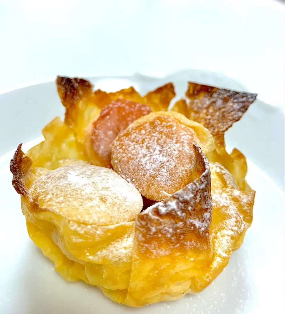 Baked Apple Crepe Cup|gonbenさん