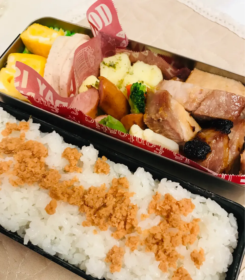 今年初な高校生長男のお弁当🍱|だまさん