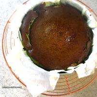 バスク風抹茶チーズケーキ