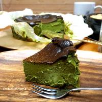 バスク風抹茶チーズケーキ