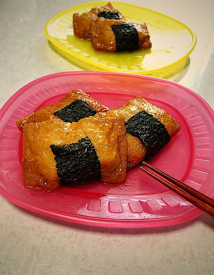 もっさんの料理 朝ごはん いなり餅|もっさんさん