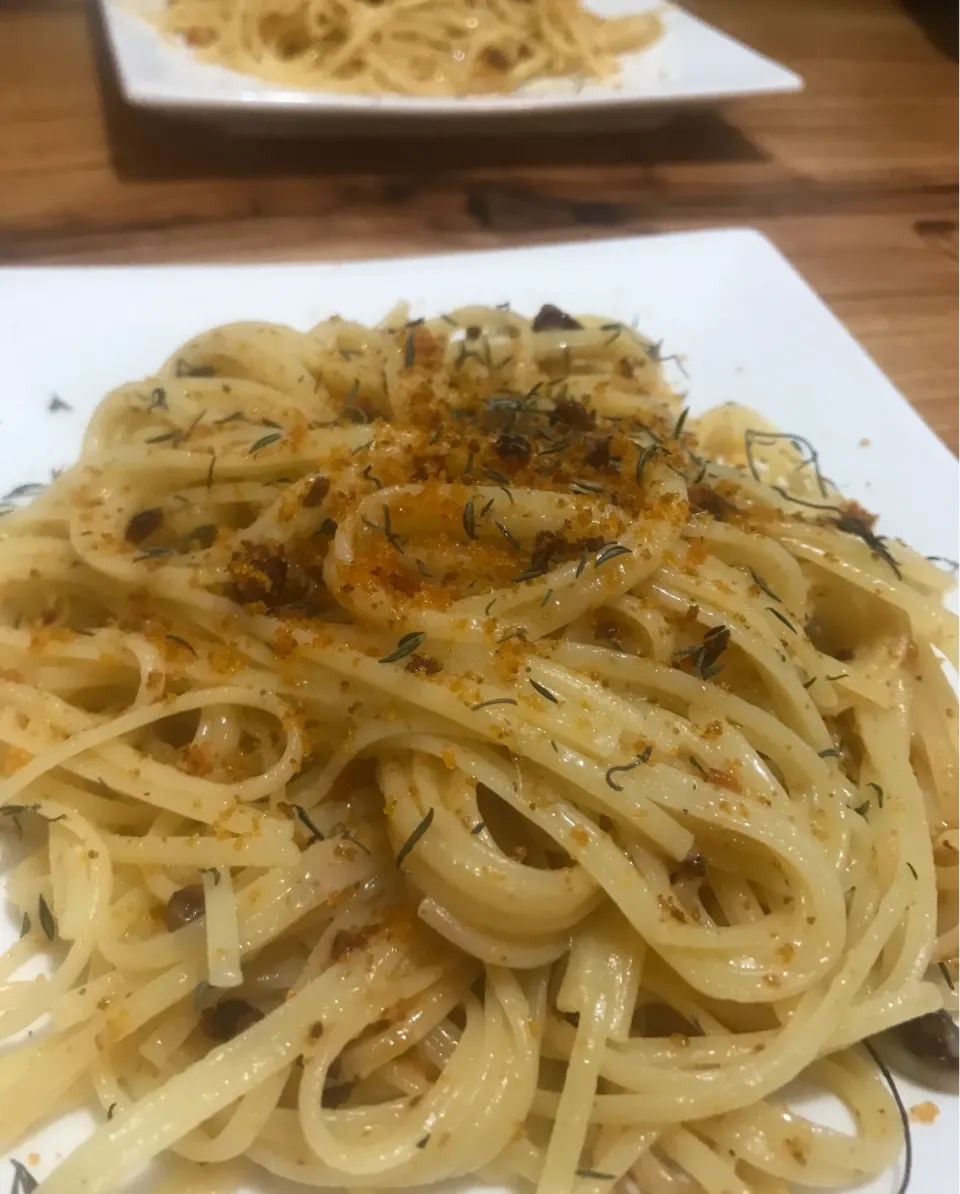 カラスミ（ボッタルガ）のパスタで休日ランチ♪|saika☆さん