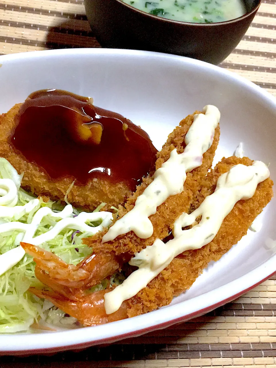 海老フライ定食|すくらんぶるえっぐさん