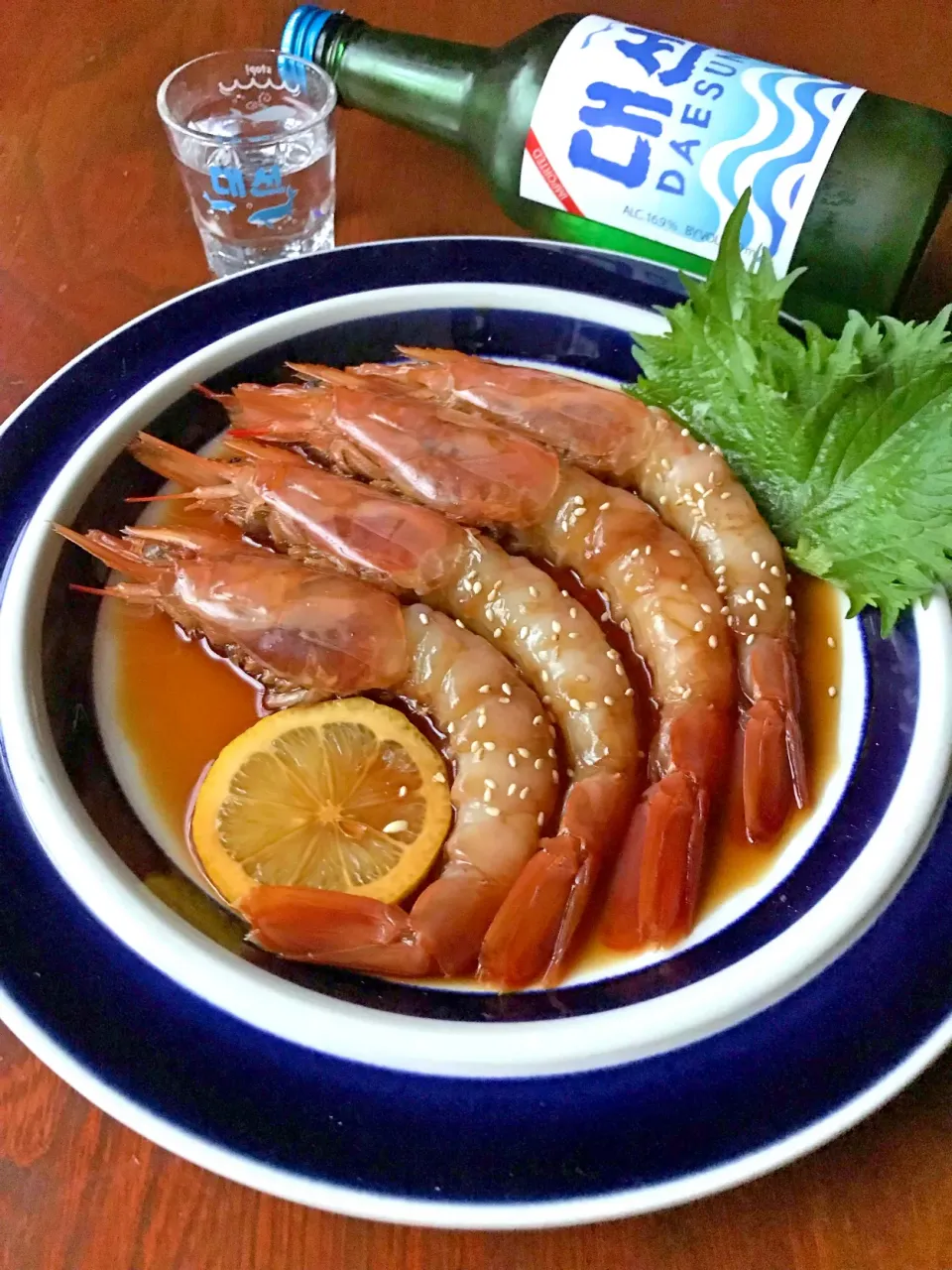 ヨッチャンの料理 カンジャンセウ（海老の醤油漬け）🇰🇷|アッチさん