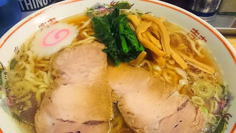 Snapdishの料理写真:【1/31までの昼20食限定】
【食べログ 百名店 ラーメン
TOKYO 2019】
煮干そば 流。
生姜煮干そば『潤目』
＠十条
20011|大脇さん