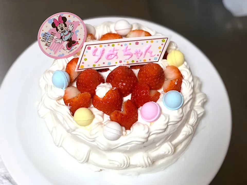 孫ちゃんのお誕生日ケーキ|りえままキッチンさん