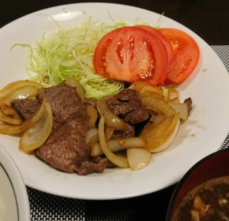 焼肉定食(*^^*)|しーPaPaさん