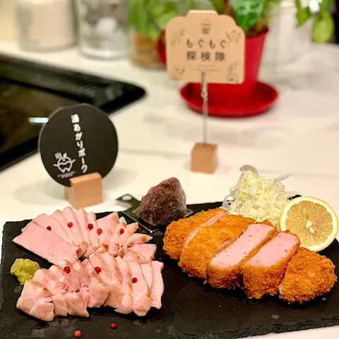 「湯あがりポーク」を使ってみたSnapdishの料理・レシピ写真:湯あがりポークいただきました😋