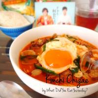 きのう何食べた正月スペシャルよりジルベールのキムチチゲ