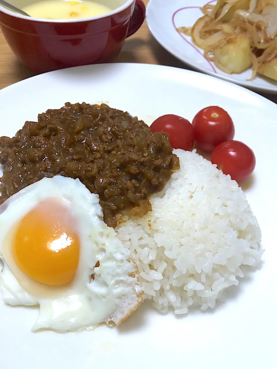 キーマカレー|さつまいもさん