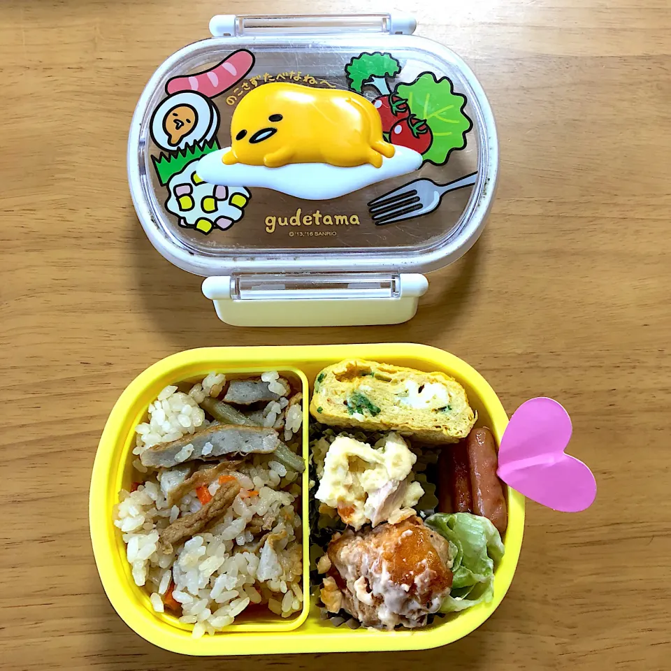 Snapdishの料理写真:2020.1.13チビさん弁当|ラブリー心愛さん