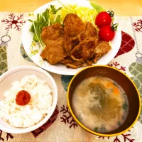 Snapdishの料理写真:豚の生姜焼き|えりかさん