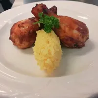 Chicken drumsticks and rice|Hrvoje Štiglićさん