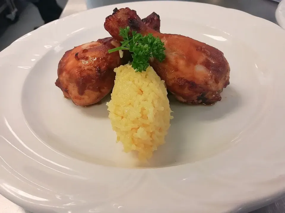 Chicken drumsticks and rice|Hrvoje Štiglićさん