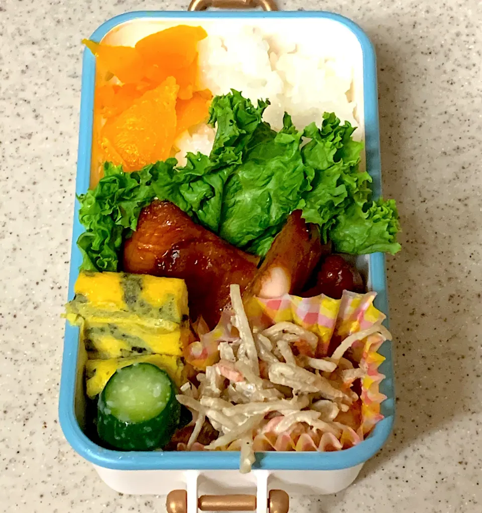 Snapdishの料理写真:鶏の照り焼き弁当|besさん