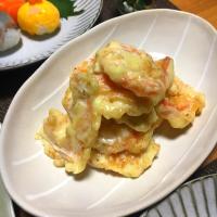 うちの定番えびまよ。