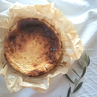 半バスク風チーズケーキ🧀