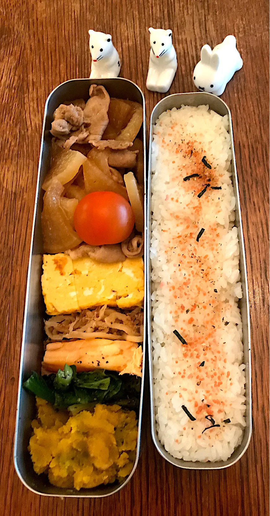 ランチ #お弁当  #サーモス  #お弁当記録  #豚バラ大根|小松菜さん