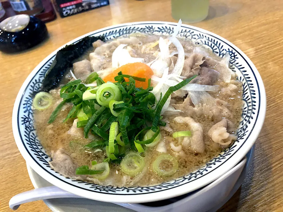 Snapdishの料理写真:肉そば、肉ダブル🍖|buhizouさん