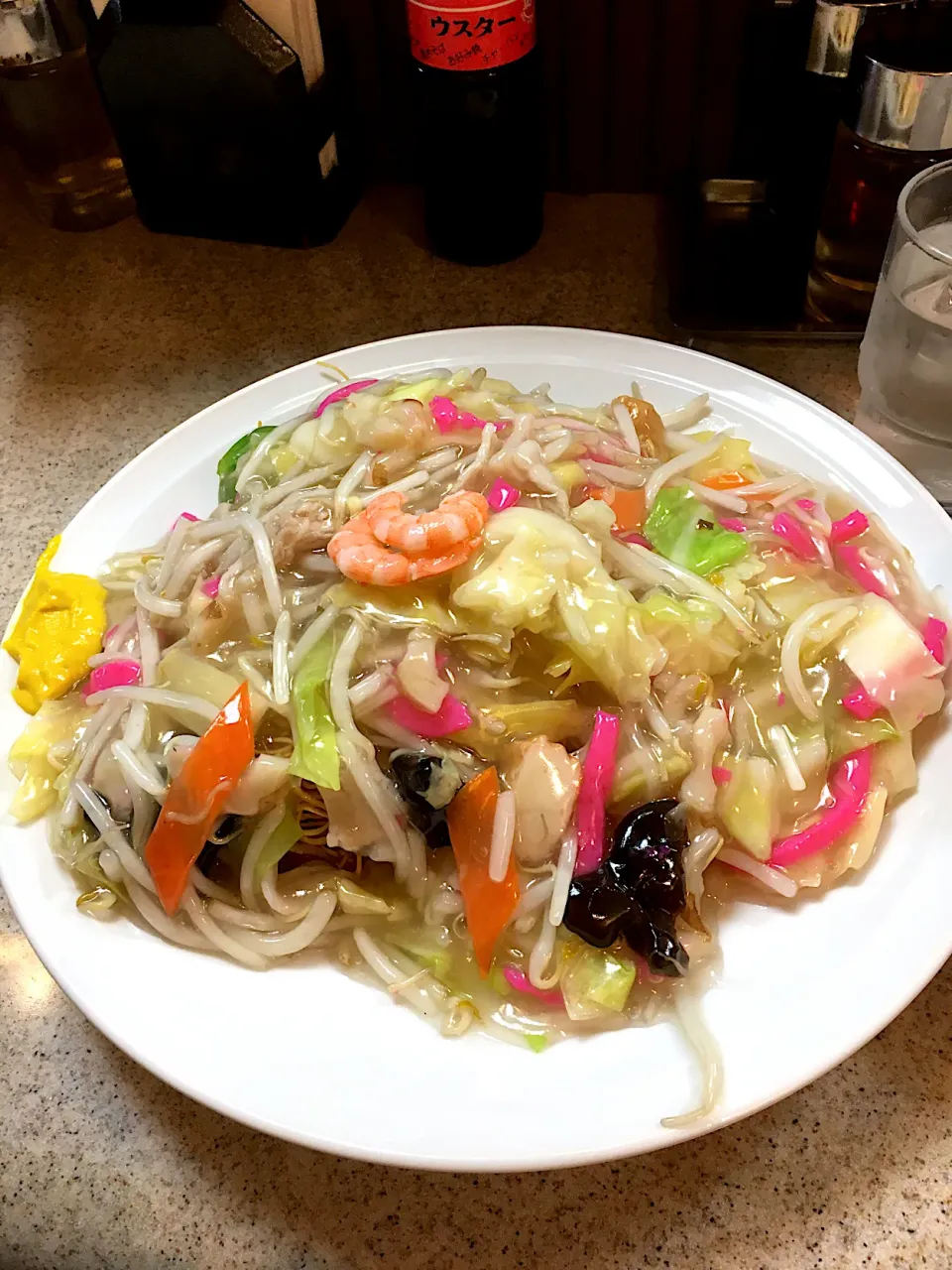 Snapdishの料理写真:皿うどん@みろくや(東京)|yoooochanさん