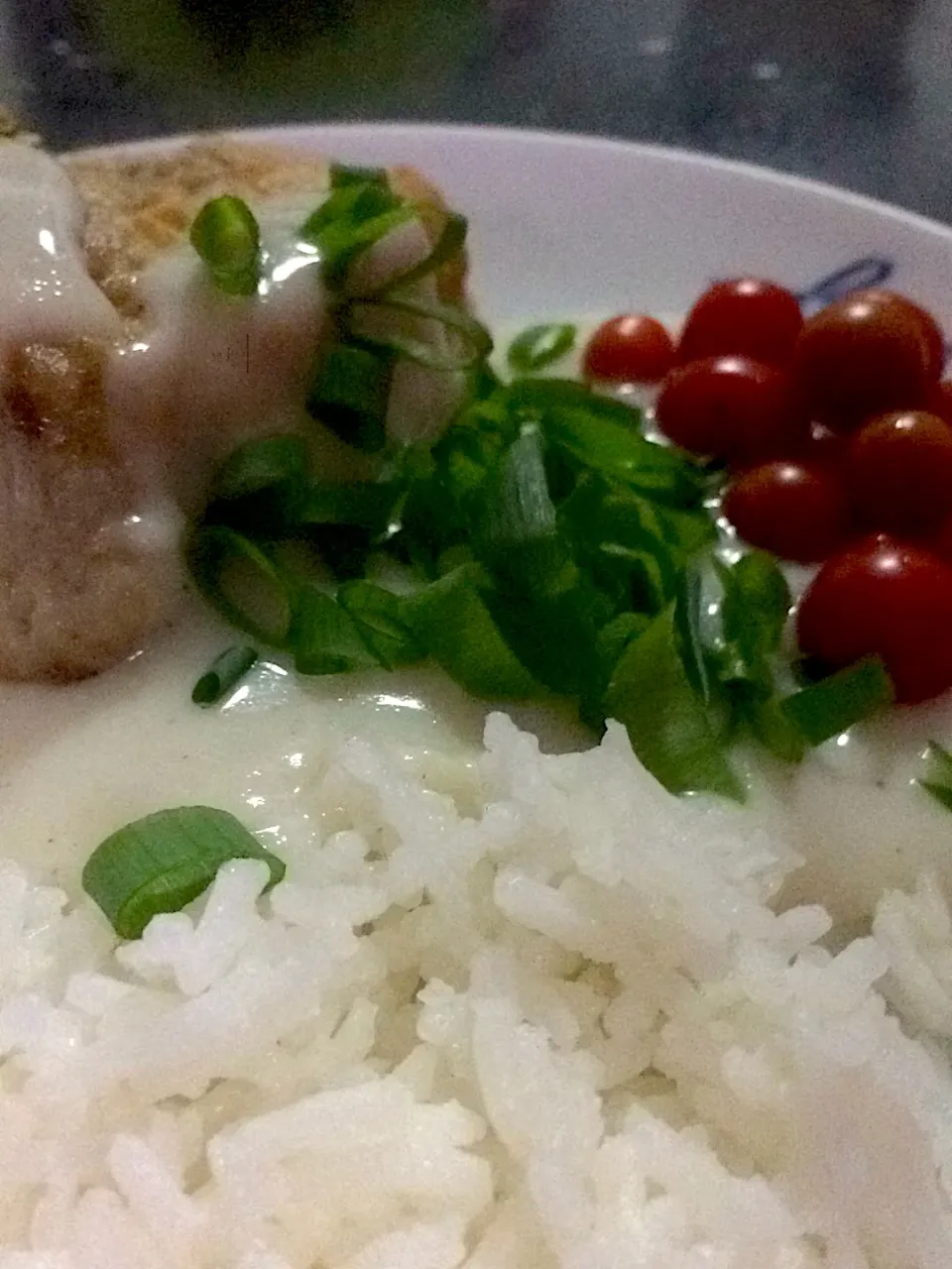 Fish with white sauce & vegetables|Catさん