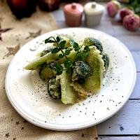 実は茎がおいしい～サクッとブロッコリーのフリット