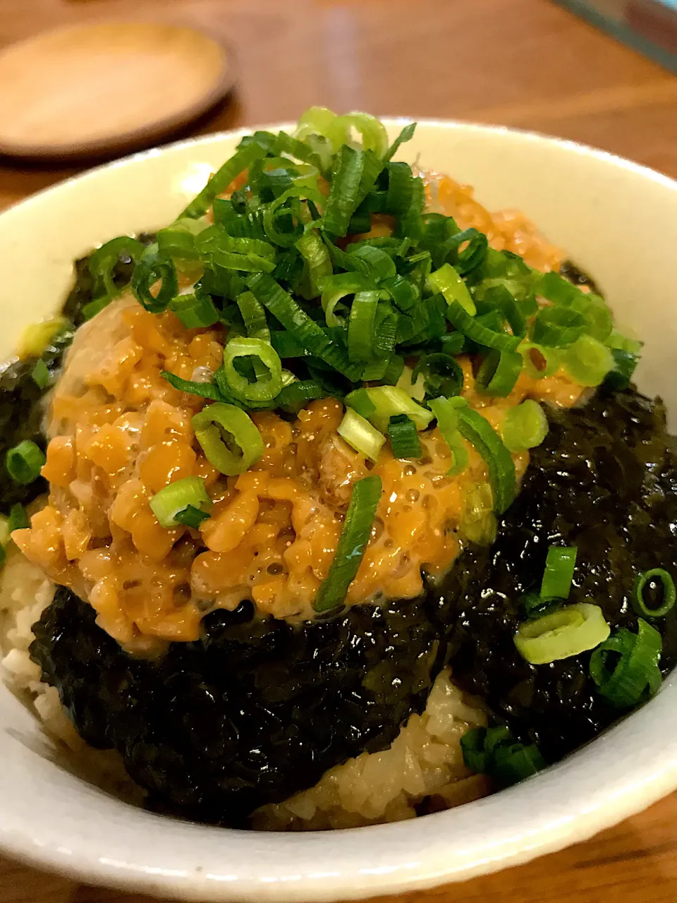 かじめと納豆のねばねば丼|Makiko Kitazawaさん