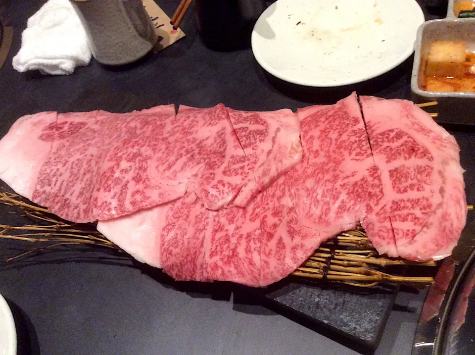 Snapdishの料理写真:サーロイン 草加 炭火焼肉 外苑|Takeshi  Nagakiさん