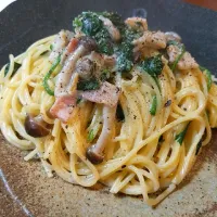 Snapdishの料理写真:クリームパスタ|しんぎーさん