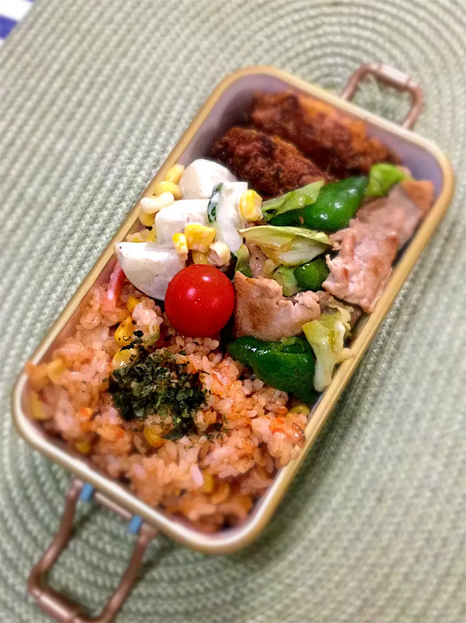 長女の中学弁当！炒飯でい|yukoさん