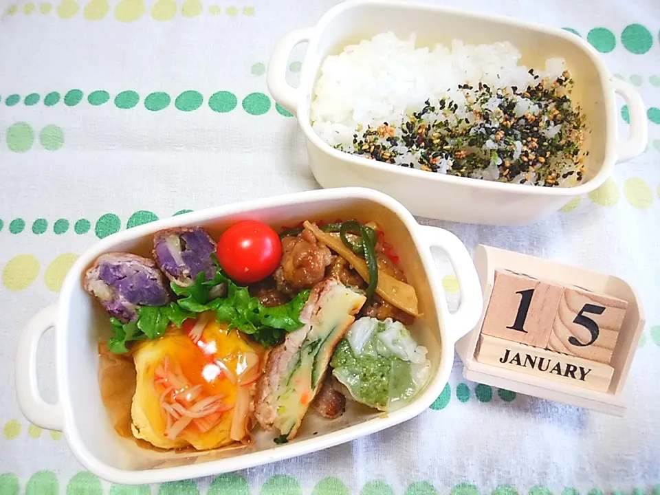 Snapdishの料理写真:🍱今日の息子弁当|tomoさん