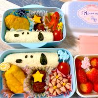 手作り♡スヌーピー弁当。