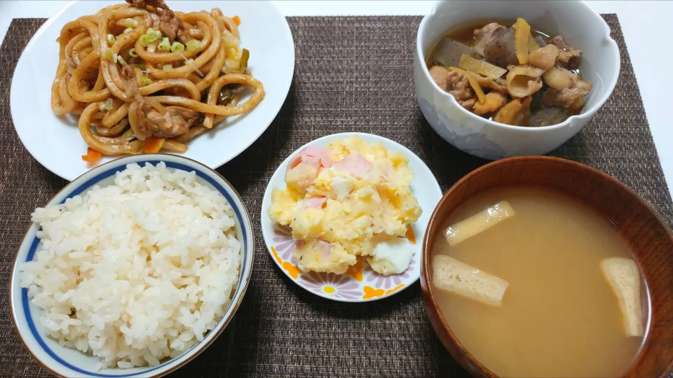 19.07.30の晩ごはん❤️夫くんの分|💗やよ💗さん