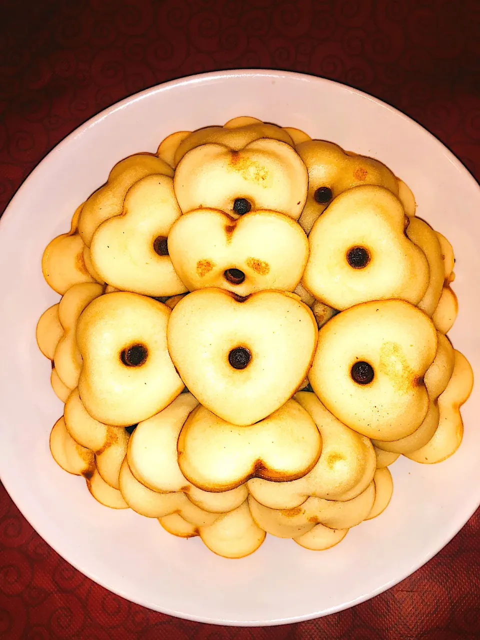 Snapdishの料理写真:Heart Donuts❤️|Zさん