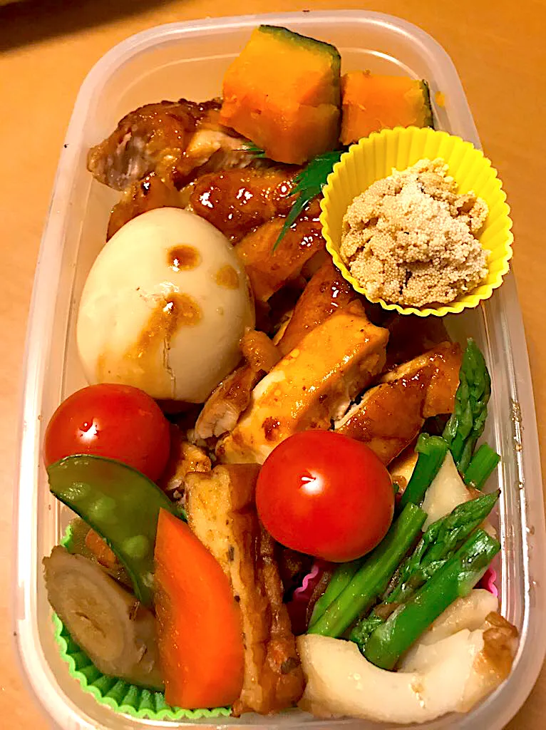 今日の息子の　#お弁当🍱|sacchan( ﾐΦﻌΦ)ฅさん