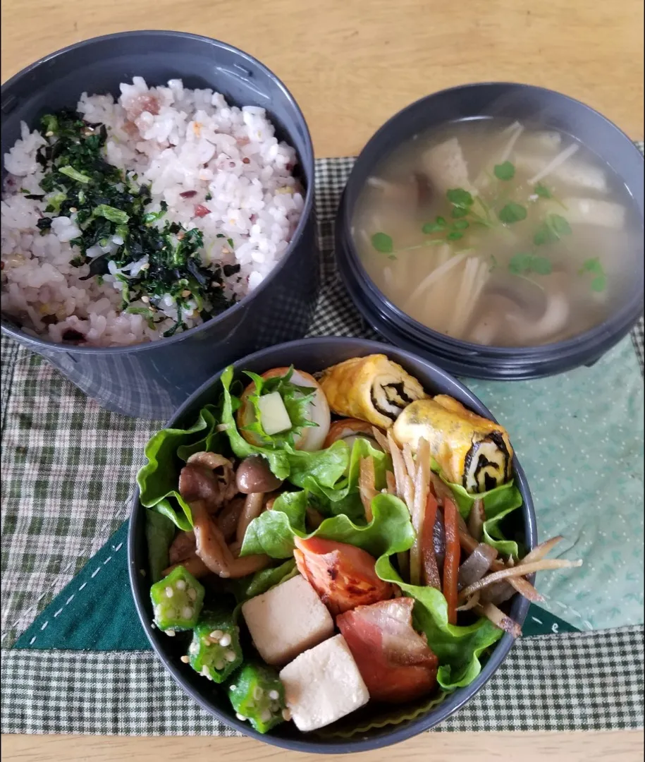 丸型温かお弁当~お吸い物付き🎵~|ポロポロさん