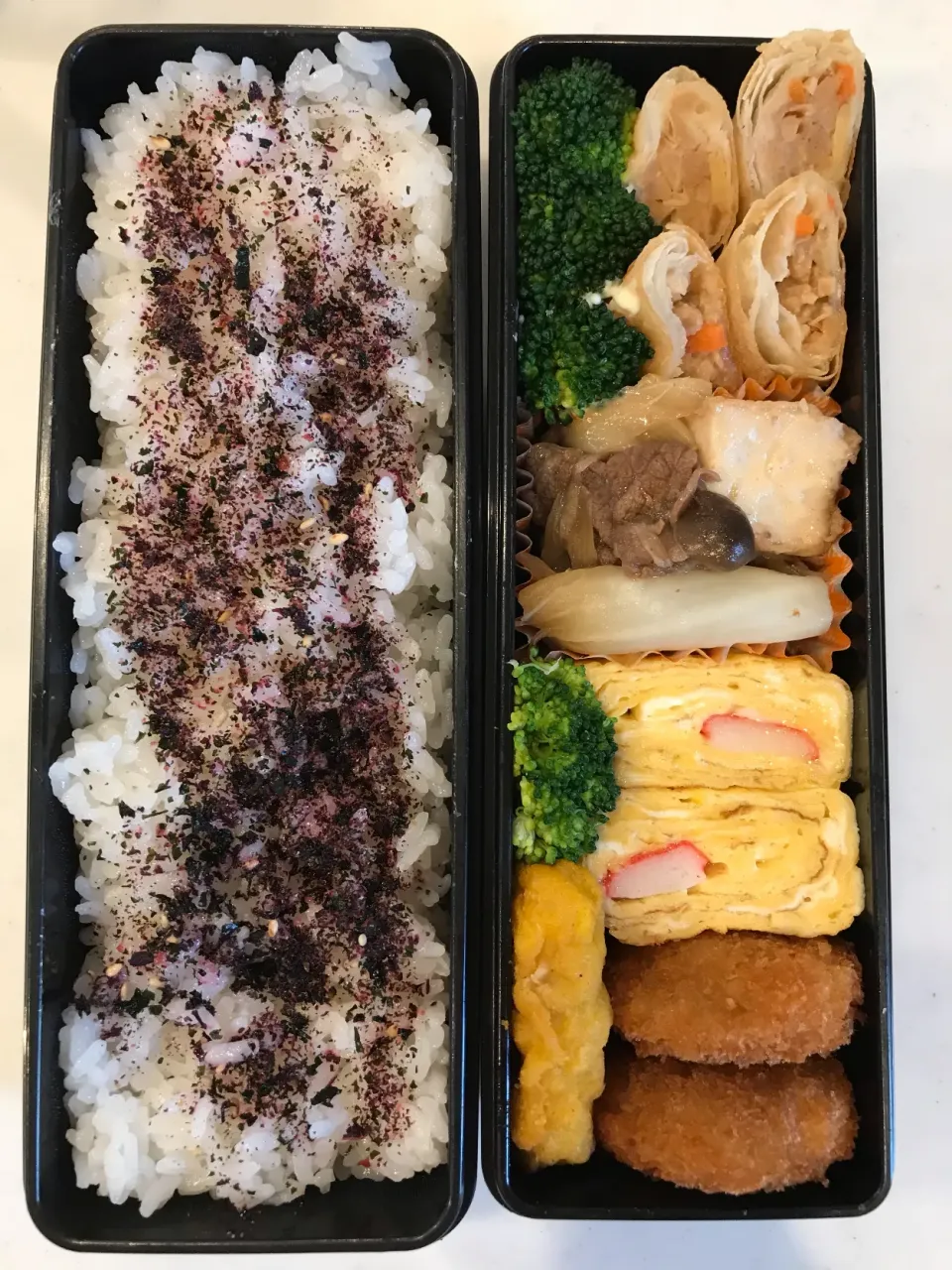 Snapdishの料理写真:2020.1.16 (木) 旦那様のお弁当🍱|あっきーよさん